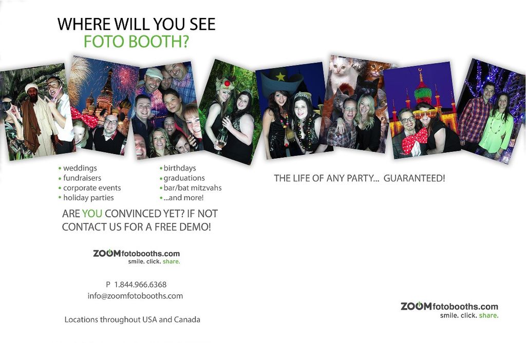 Zoom Fotobooths Seattle