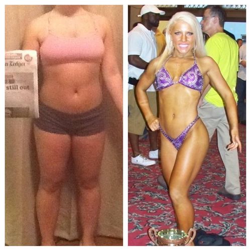 This is my very own 12 week 
transformation!