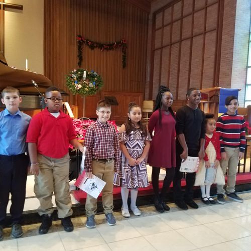 Christmas Piano Recital 2017 students did a great 