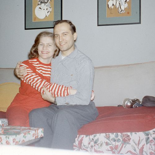 My parents in 1958.