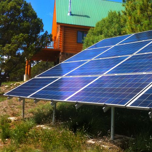 Ground Mounted Solar Installation - Tijeras, New M