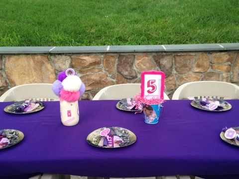 Customized Table Centerpieces