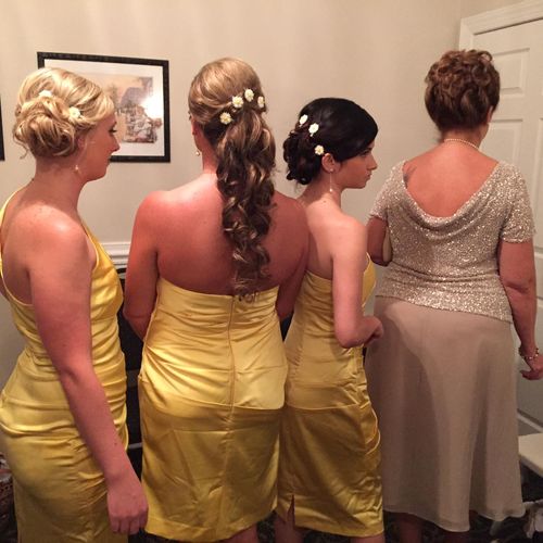 Wedding Up-do's august 2015