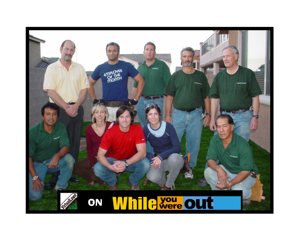 Virtual Lawn on  While You Were Out