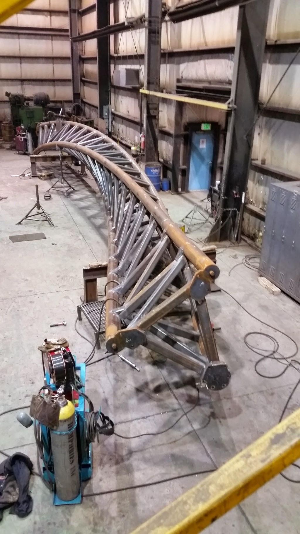 This is one of hundreds of pieces of track from th