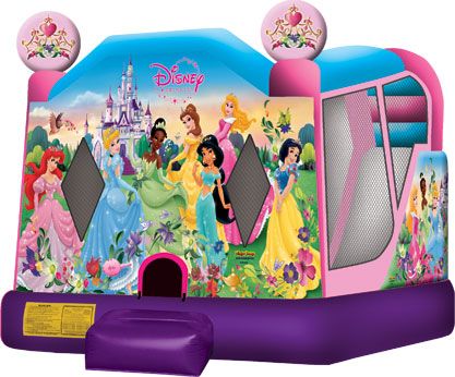 Disney Princess Bounce Combo & Slides Wet or Dry