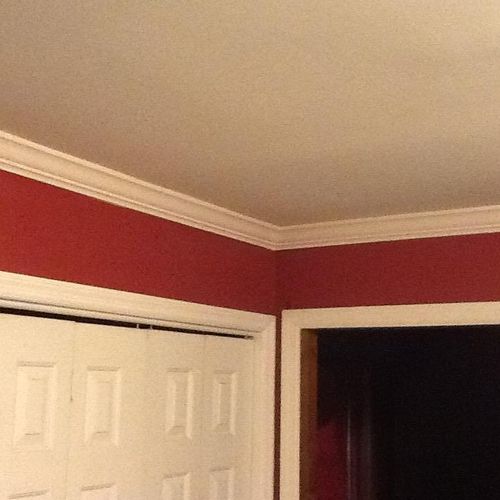 Paint and add crown molding