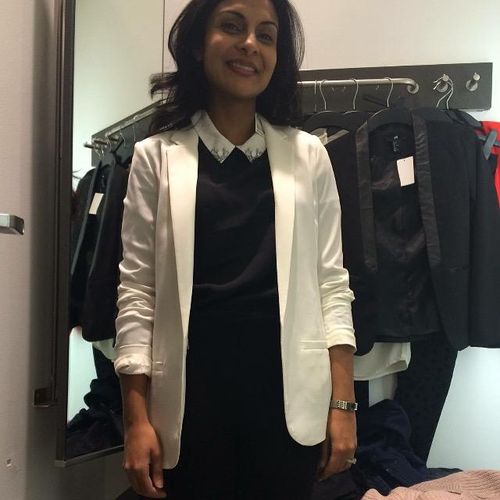 Our client, Mamta get's the opportunity to try on 