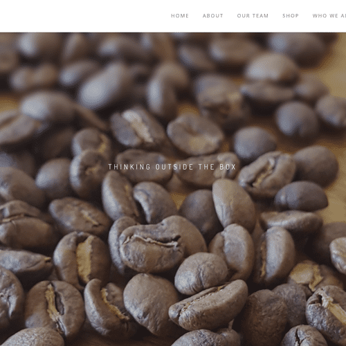 Web Design and Development for coffee company, Sea