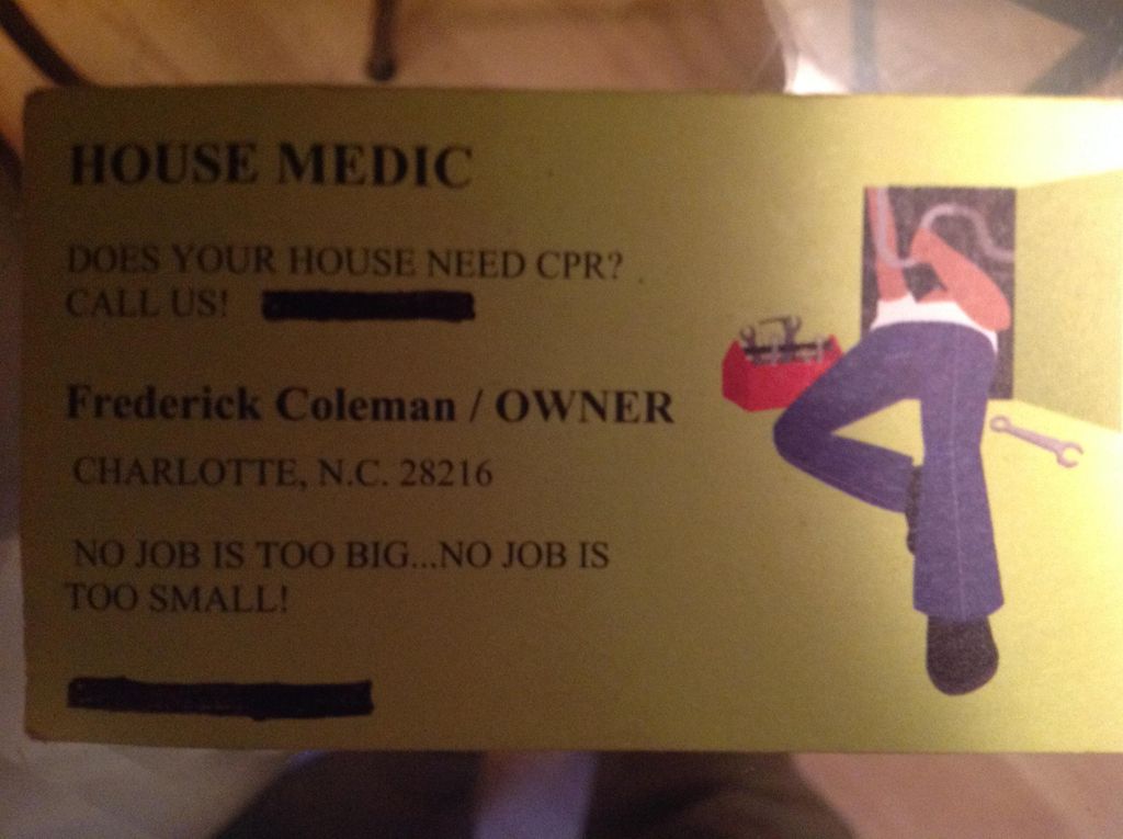 HOUSE MEDIC Fred Coleman