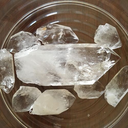 Crystals to clear you;) 