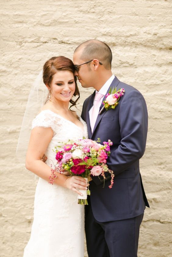 Bridal Bouquet & Groom's Boutonniere