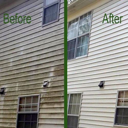 Pressure washing can make your house look beautifu