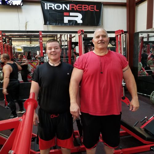 Father and son lost over 100 lbs