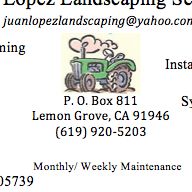 Juan Lopez Landscaping Services