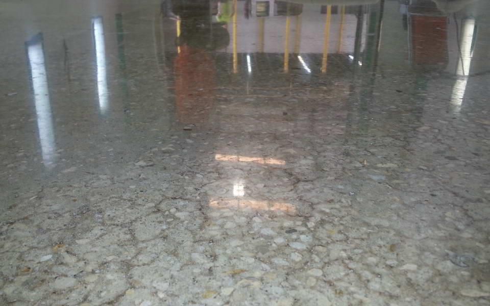 Advance Industrial Coatings Concrete Polishing Wor