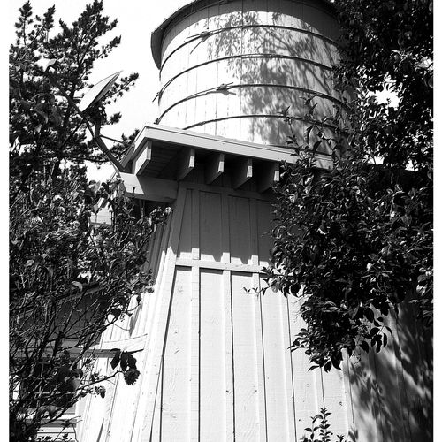 Water Tower Storage Tank.