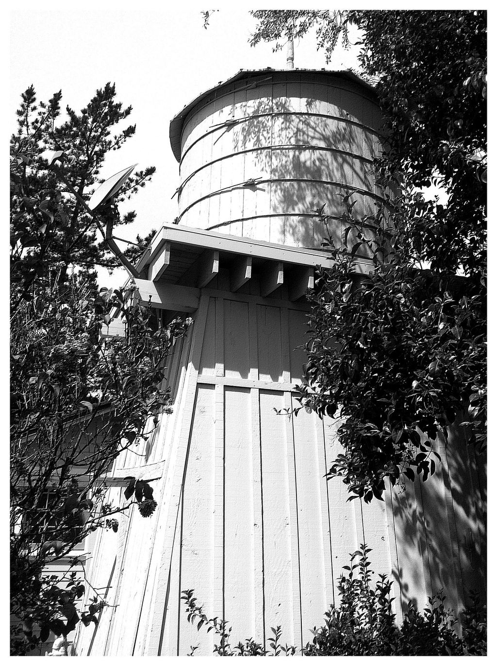 Water Tower Storage Tank.