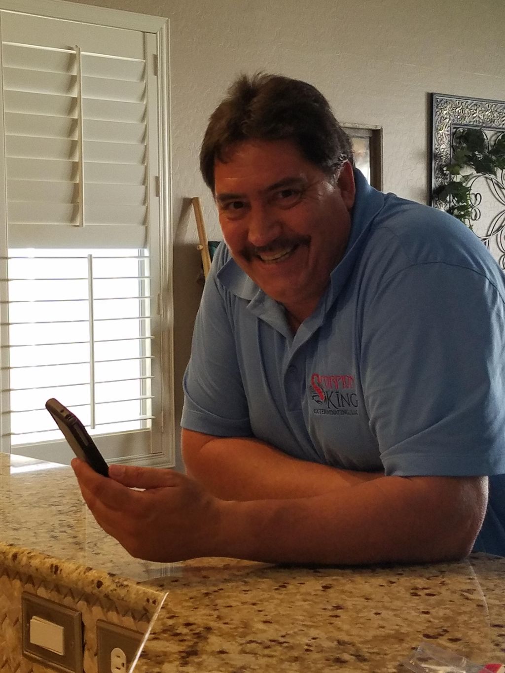 Owner/Operator & Pest Control Tech Eric Godinez. 