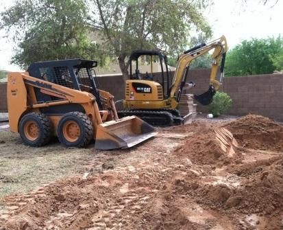 Excavation and dirt work services