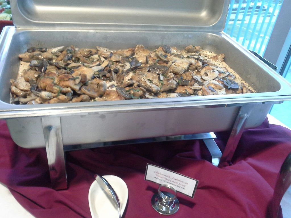 Chicken with Mushrooms in a Vino Bianco Sauce