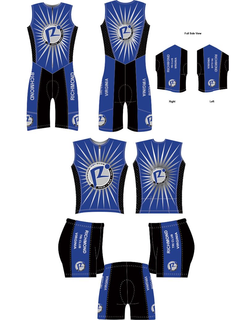 Triathlon Clothing Designs
Richmond Triathlon Club