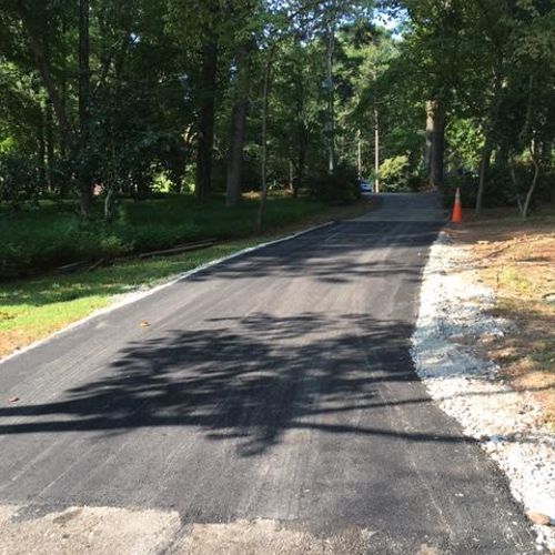Asphalt Remove and Repave on damaged area
Wake For