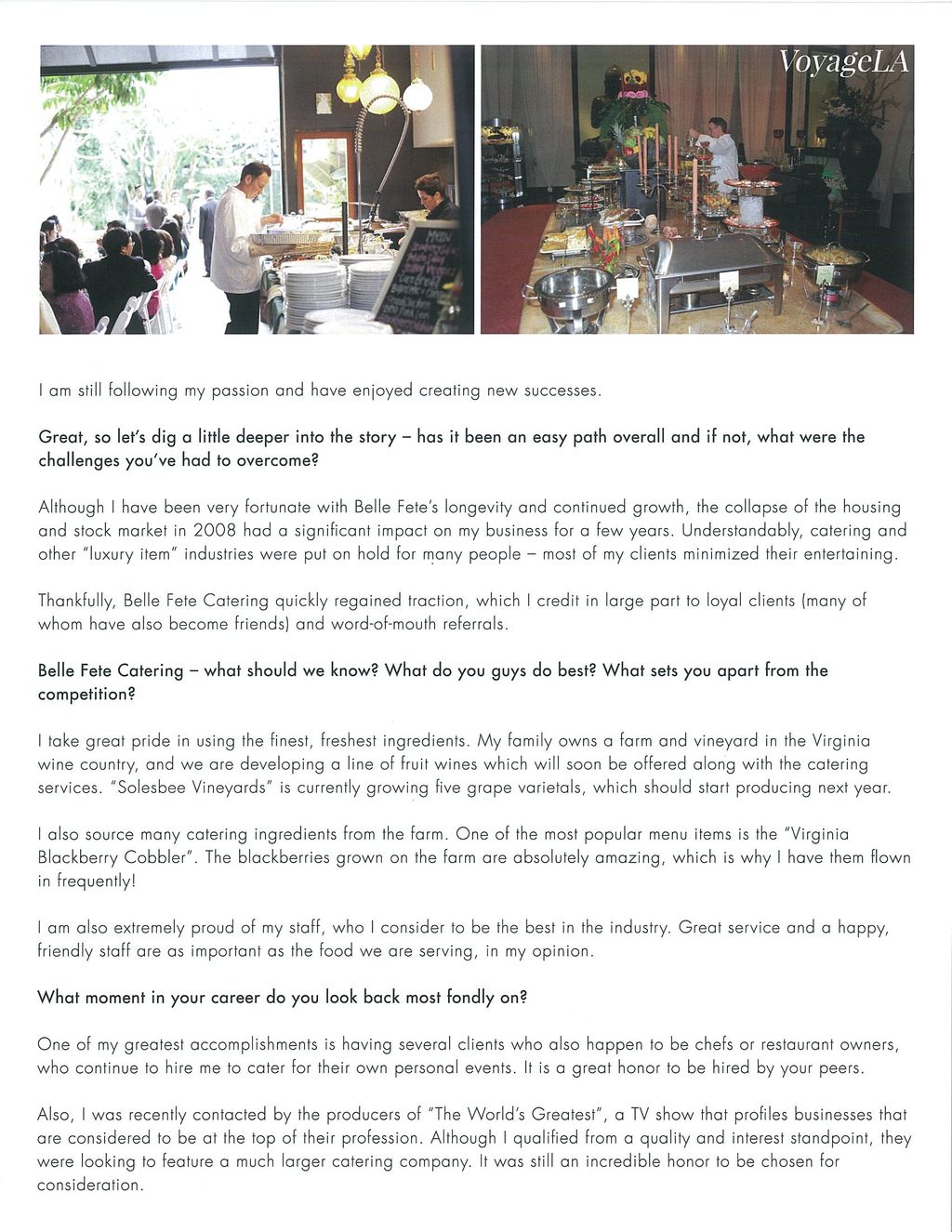 "Voyage LA" profile - April 2017 (page 2)