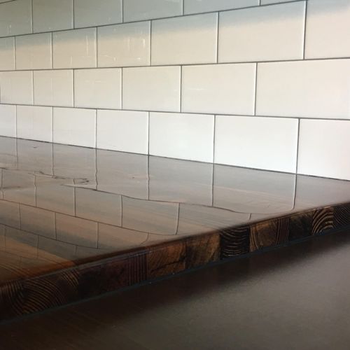 Custom counters and tilework