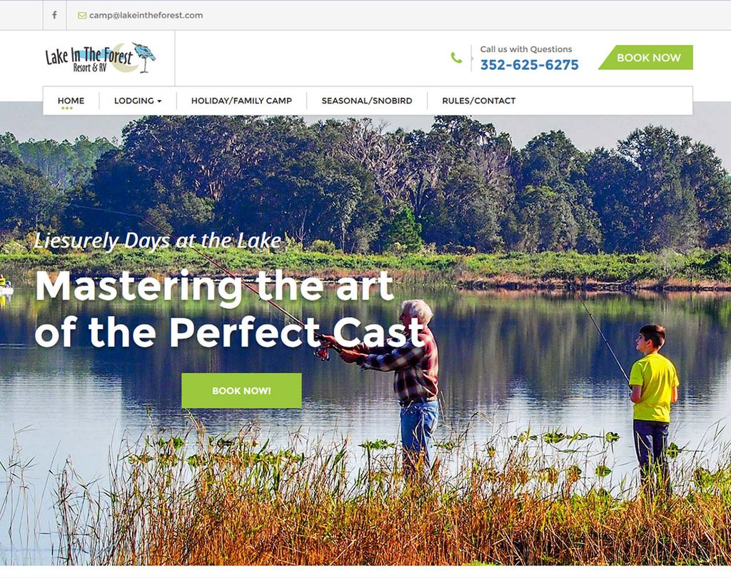 Lake In The Forest Resort - Travel/Resort - Web/Lo