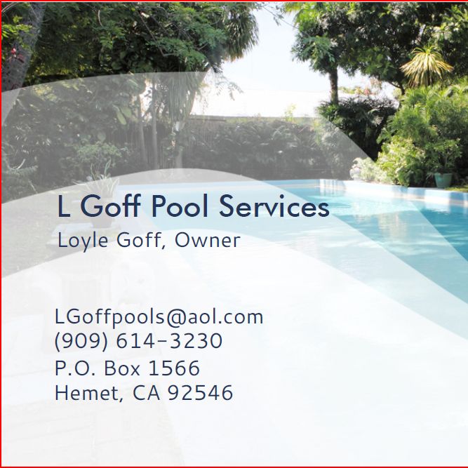 L Goff Pool Services
