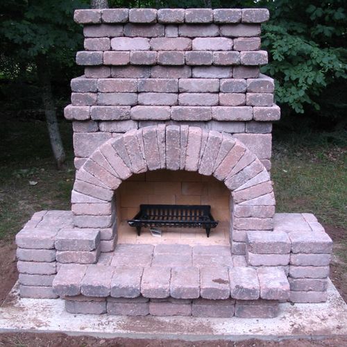 County Materials Fire Place 