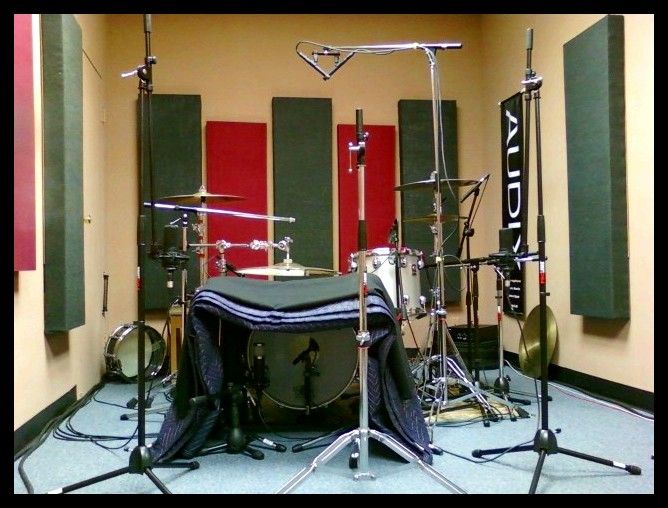 Tracking Room @ DrumWorks Lesson Studio