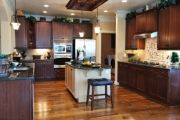 tile and hardwood installation for kitchen remodel