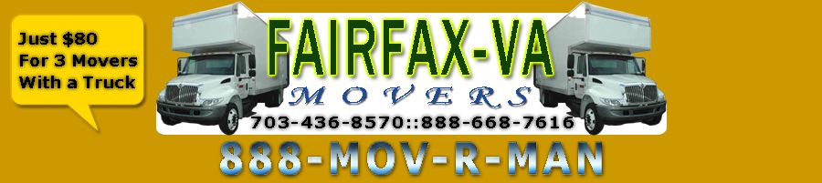 Fairfax VA Movers