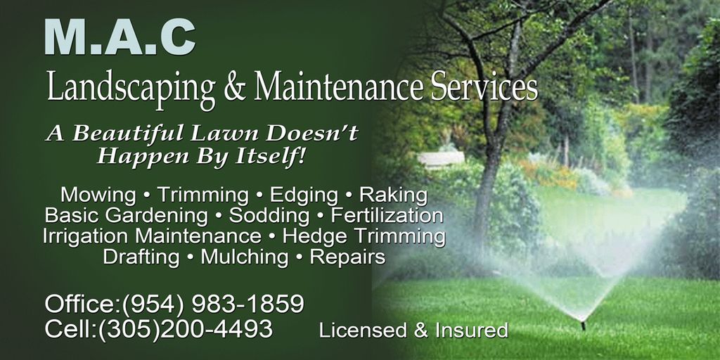 M.A.C Landscaping & Maintenance Services