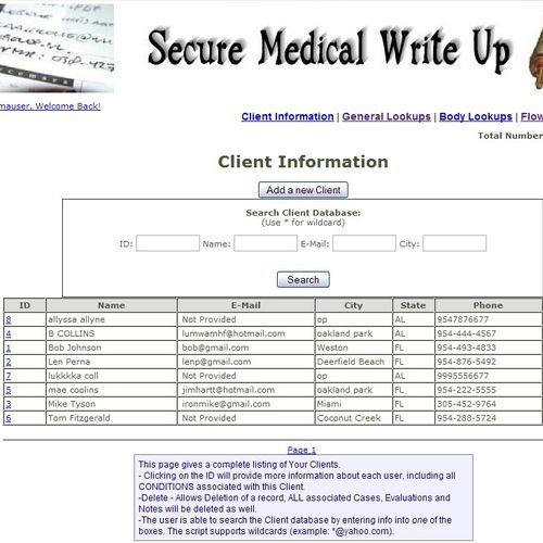 Website for SECURE MEDICAL WRITEUPS