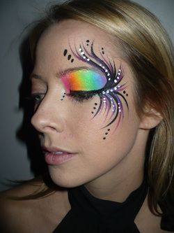 Rainbow fantasy eye