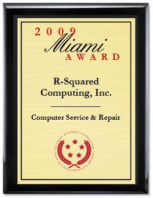 We are proud to have won the 2009 award for best c