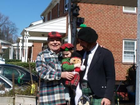 Baltimore Bagpiper Francis Wallace & P.M. James Qu