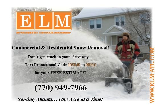 Commercial & Residential Snow Removal!

Don't be s