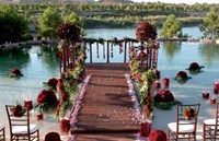 lake wedding