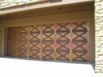 New custom garage doors
