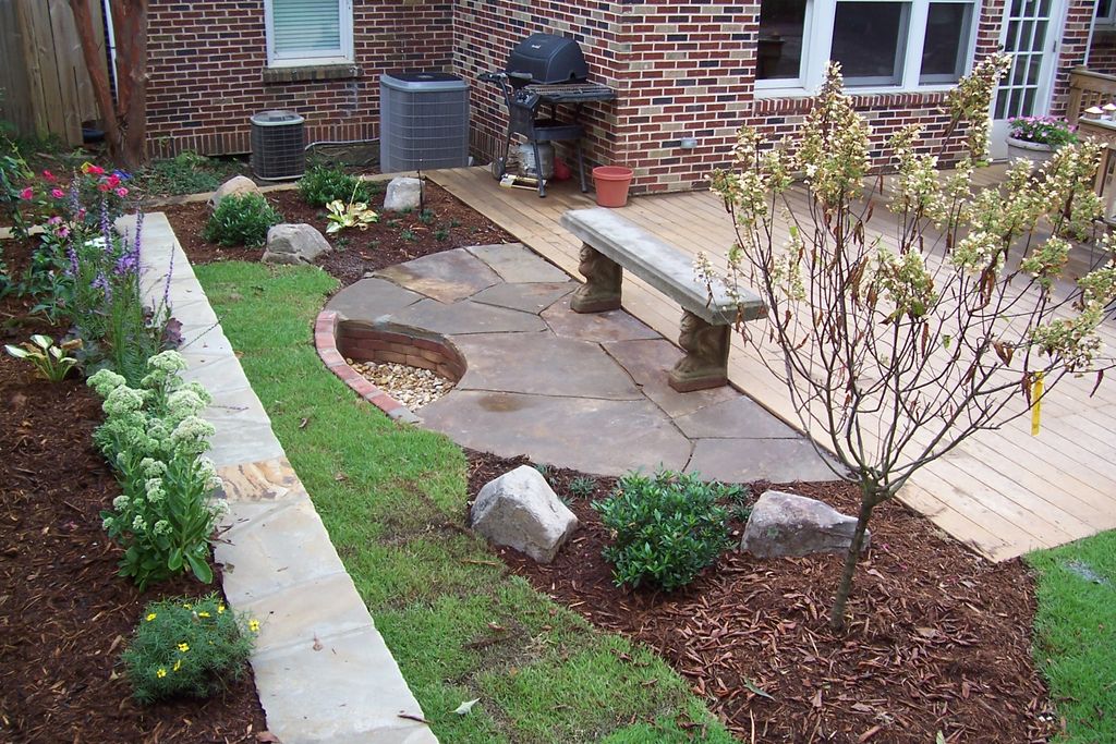 fire pit/patio/garden