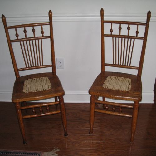 These are two of the nicest chairs I have ever don