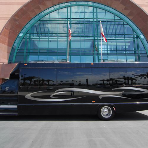 Limo Buses to Motorcoachs providing service that o