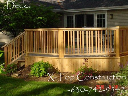 cedar deck construction