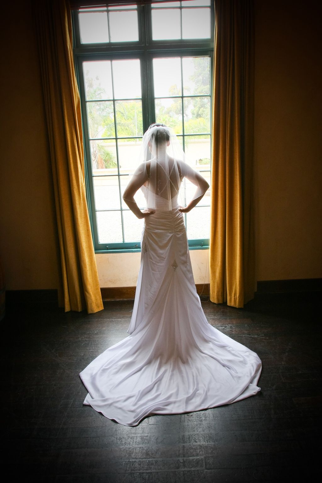 Bridal Portrait, Juco-Ness, Balboa Park, San Diego