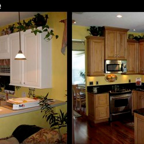 Kitchen Remodeling-Before & After Pics