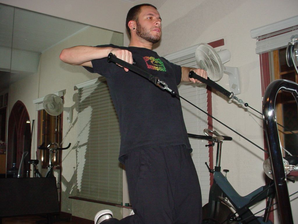 Upright Rows with Core Emphasis.